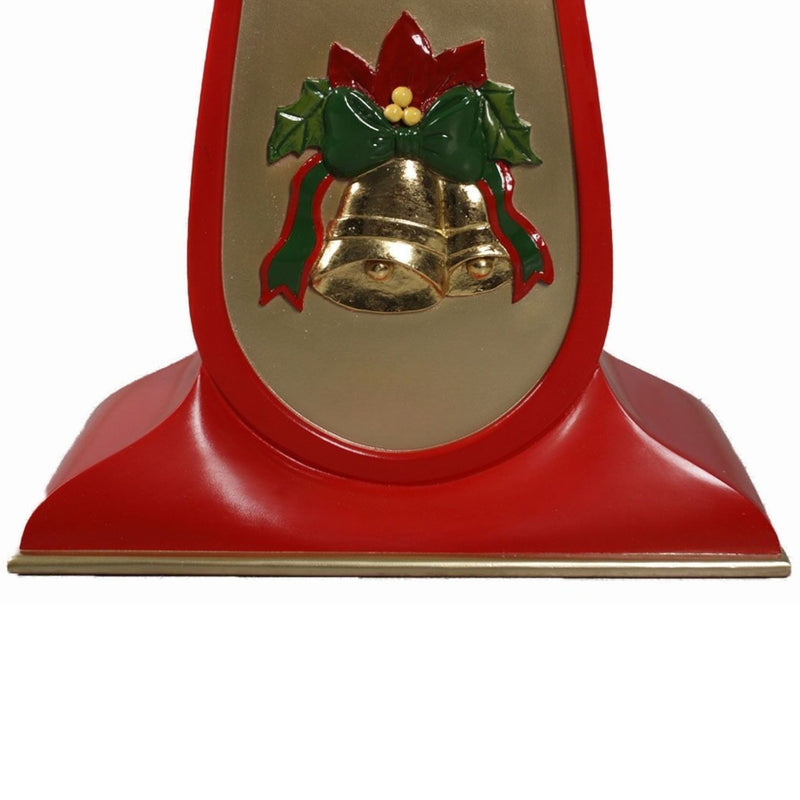 144cm Santa's Back Grandfather Clock Commercial Christmas Display Prop