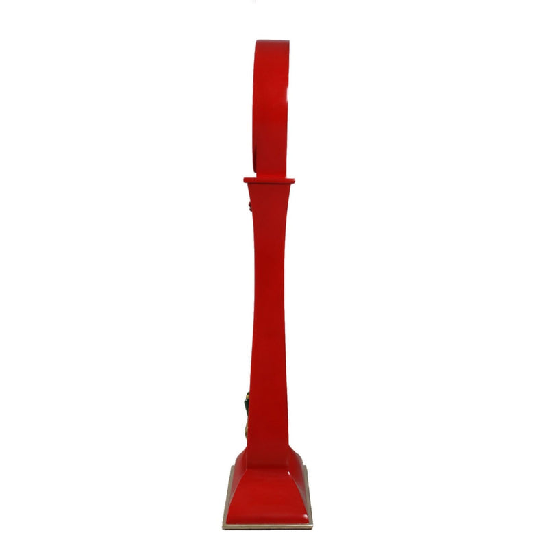 144cm Santa's Back Grandfather Clock Commercial Christmas Display Prop