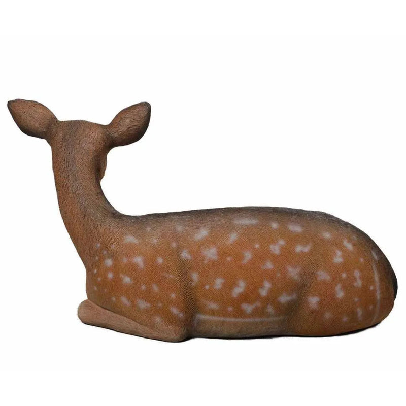 Life-Size Festive Fallow Deer Fawn Commercial Christmas Display Prop