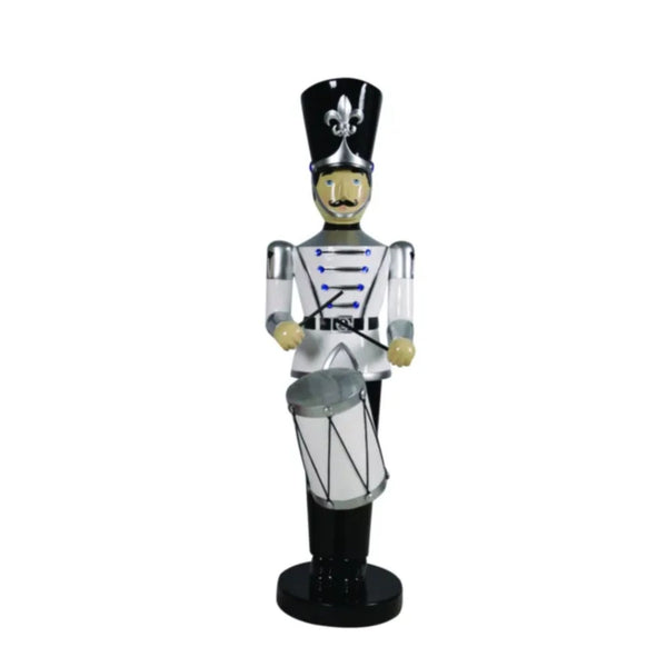 1.8m Christmas Toy Soldier Figure with Drum