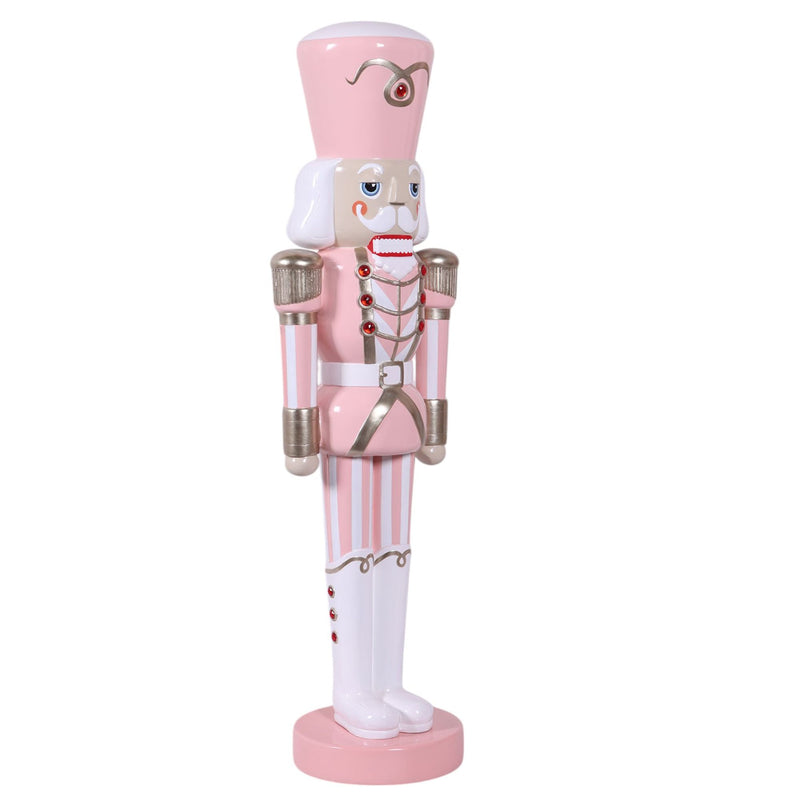 1.2m Christmas Nutcracker Soldier Wearing Pink Uniform