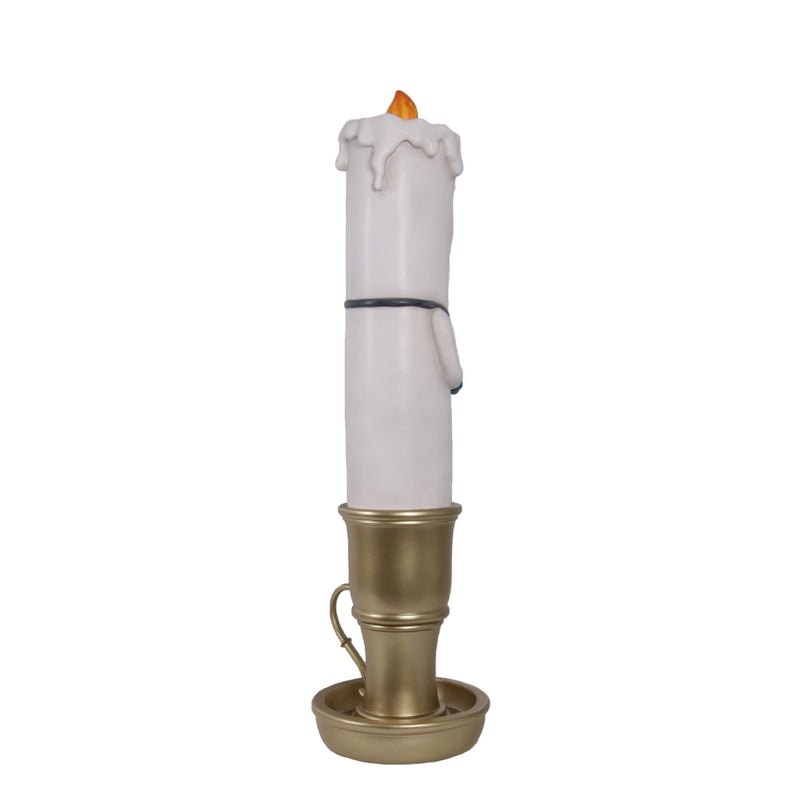Male Caroling Candle Figure Christmas Display Prop