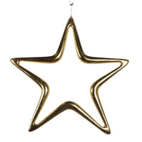 1m Giant Shiny Gold Star Commercial Christmas Display Prop