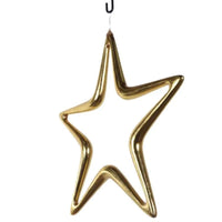 1m Giant Shiny Gold Star Commercial Christmas Display Prop - 2