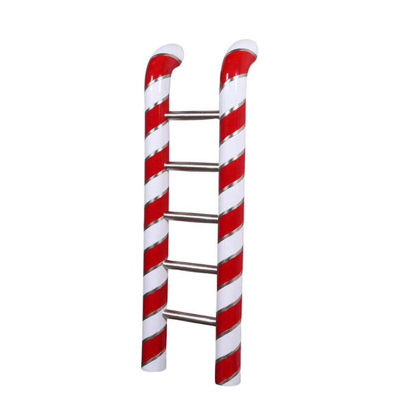 4ft Candy Cane Festive Ladder Commercial Christmas Display Prop
