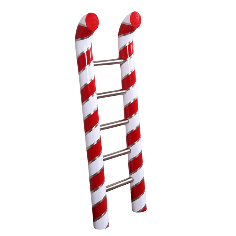 4ft Candy Cane Festive Ladder Commercial Christmas Display Prop