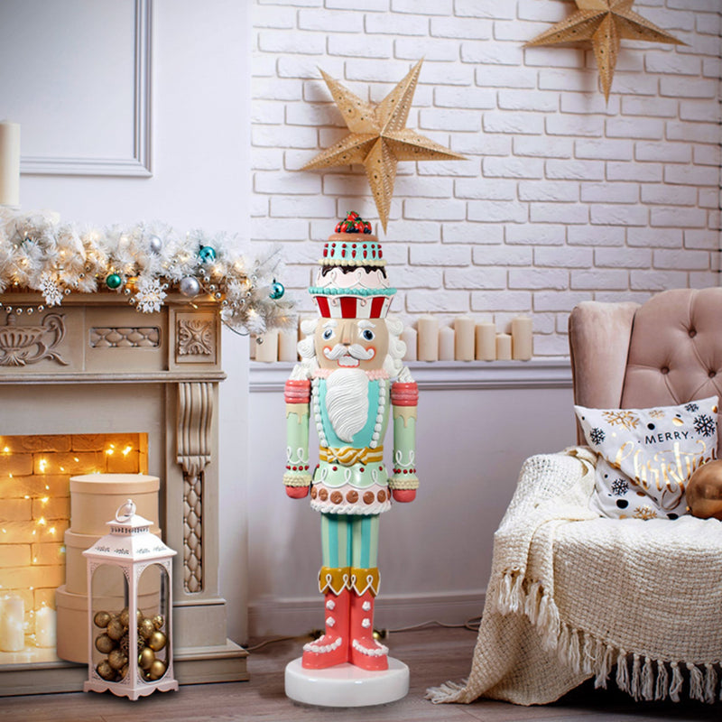 1.2m Candy Cake Nutcracker Commercial Christmas Display Prop