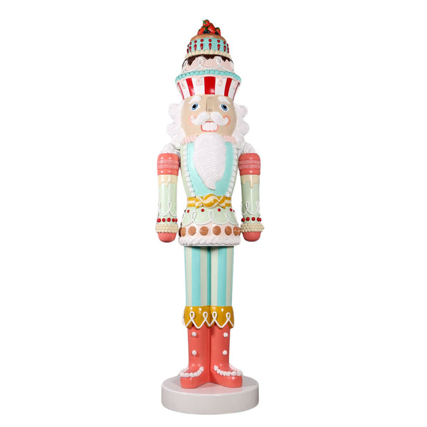 9ft Candy Cake Nutcracker Commercial Christmas Display Prop