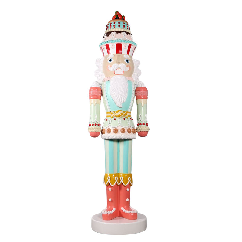 9ft Candy Cake Nutcracker Commercial Christmas Display Prop