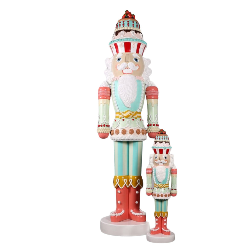 9ft Candy Cake Nutcracker Commercial Christmas Display Prop