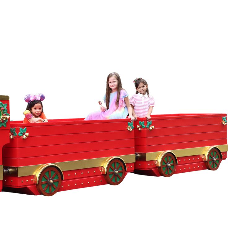 North Pole Express Wagon Commercial Christmas Display