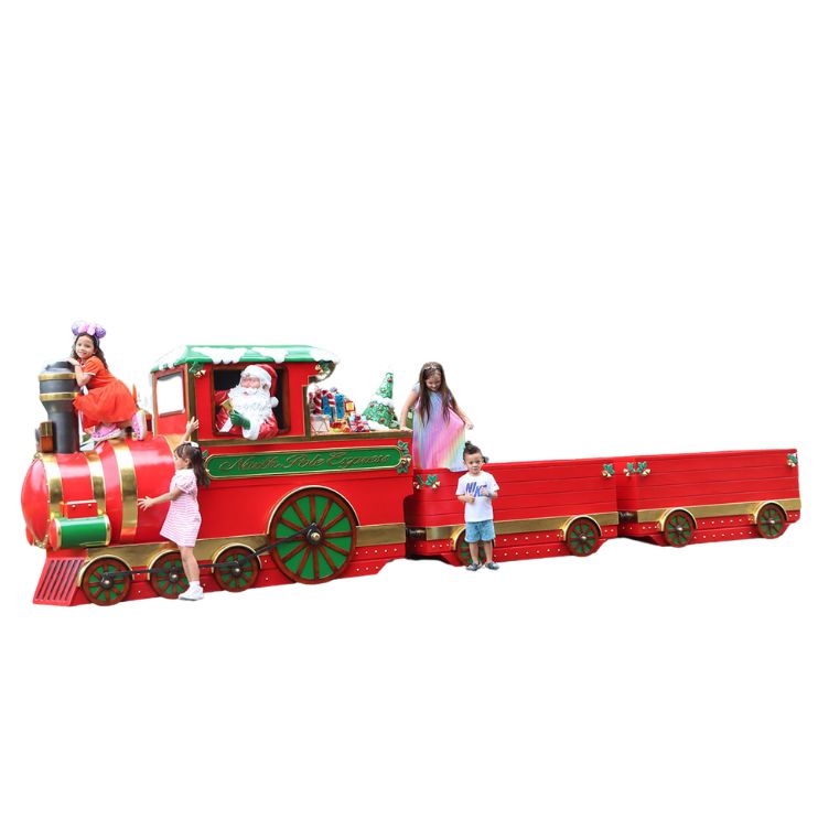 North Pole Express Wagon Commercial Christmas Display