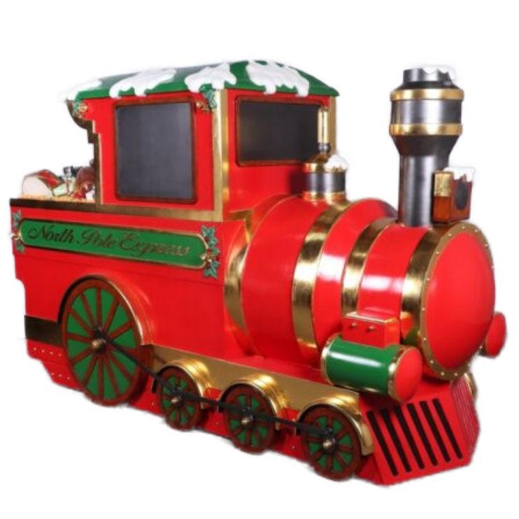 1.8m North Pole Express Train Commercial Christmas Display