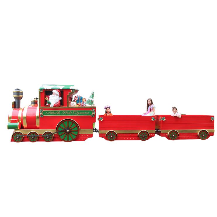 North Pole Express Wagon Commercial Christmas Display