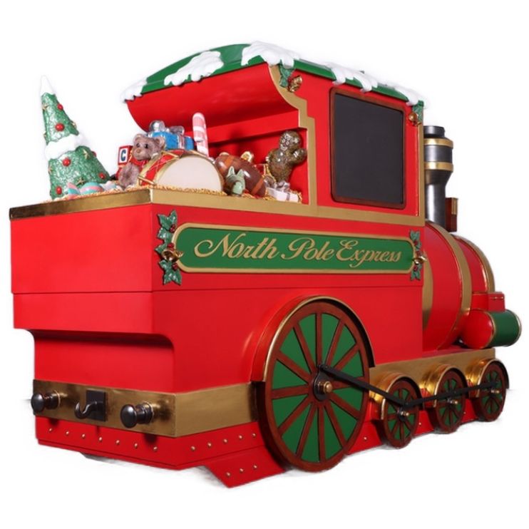 1.8m North Pole Express Train Commercial Christmas Display