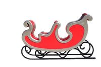 1.4m Double Sleigh Commercial Christmas Display (4 Seats) - 3