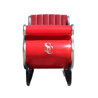 1.4m Double Sleigh Commercial Christmas Display (4 Seats) - 4