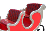 1.4m Double Sleigh Commercial Christmas Display (4 Seats) - 2