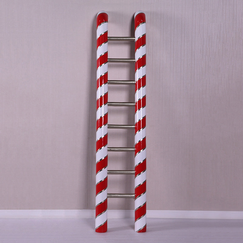 6ft Candy Cane Festive Ladder Commercial Christmas Display Prop