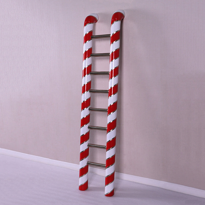 6ft Candy Cane Festive Ladder Commercial Christmas Display Prop