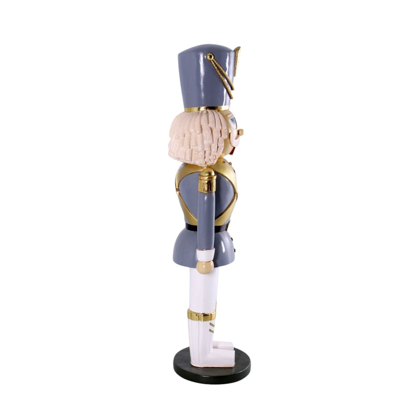 6ft Grey Nutcracker Soldier Commercial Christmas Display Prop
