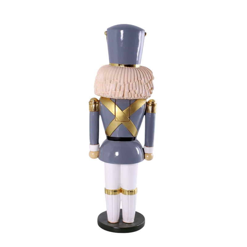 6ft Grey Nutcracker Soldier Commercial Christmas Display Prop