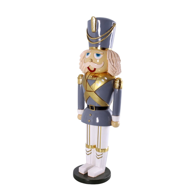 6ft Grey Nutcracker Soldier Commercial Christmas Display Prop