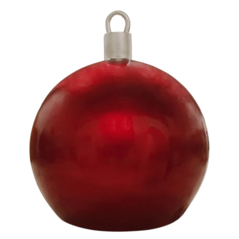 2m Giant Red Christmas Bauble Photo Opportunity Seat