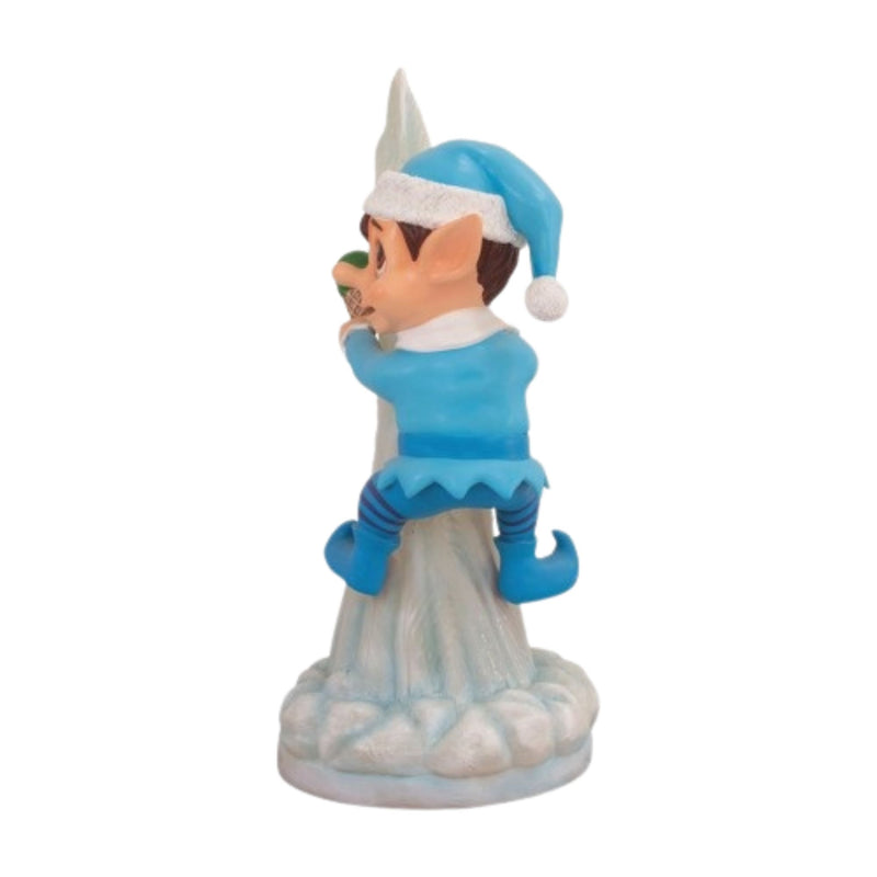 1.4m Elf on Icicle Commercial Christmas Display Prop