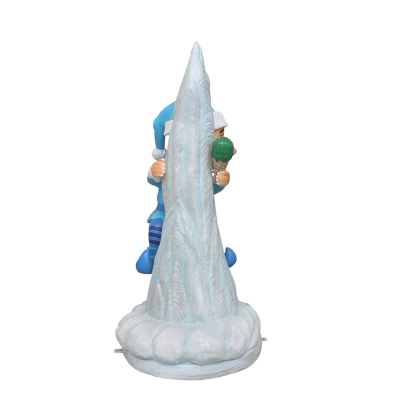 1.4m Elf on Icicle Commercial Christmas Display Prop