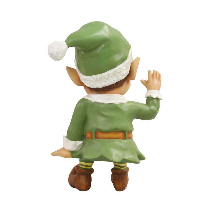 3ft Santa's Helper Elf Sitting Commercial Christmas Display Prop