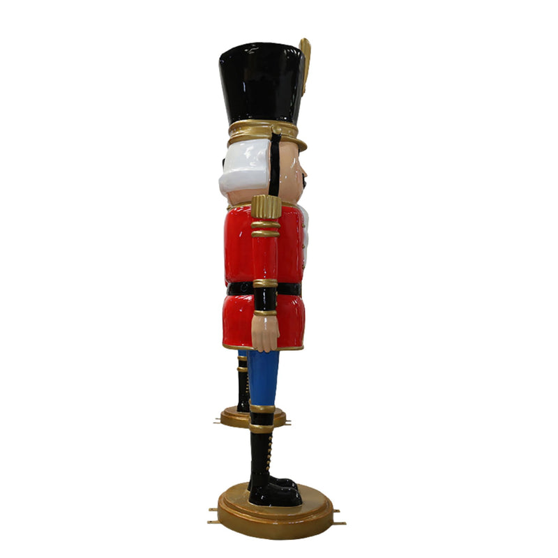 3.5m Giant Festive Nutcracker Archway Entrance Way with Merry Christmas Banner