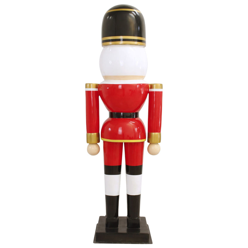 2.3m Christmas Nutcracker Figure Wearing Round Hat