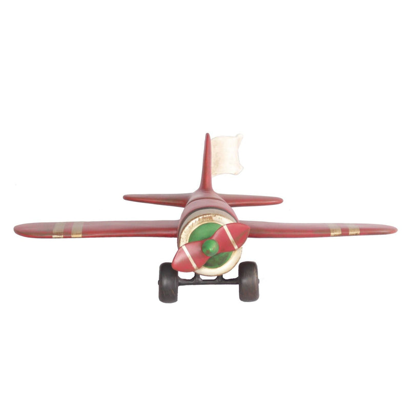 90cm Festive Toy Aeroplane Commercial Christmas Display Prop