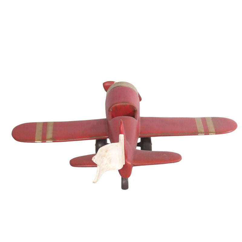 90cm Festive Toy Aeroplane Commercial Christmas Display Prop