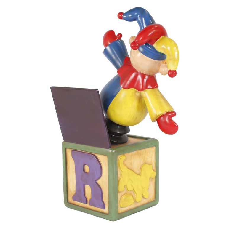 135cm Toy Jack in the Box Commercial Christmas Display Prop