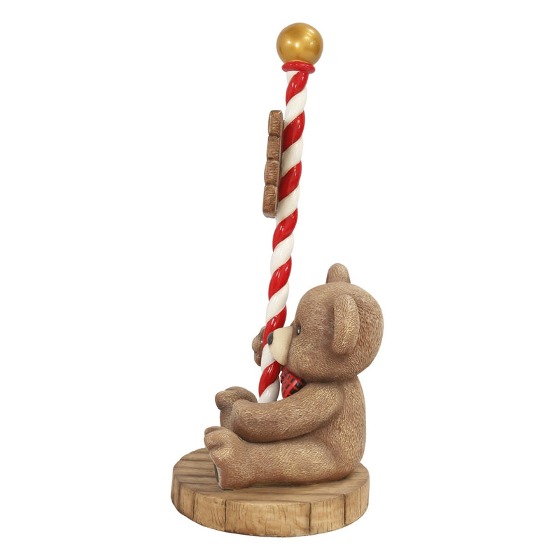 135cm Teddy Bear Merry Christmas Sign Commercial Christmas Display Prop