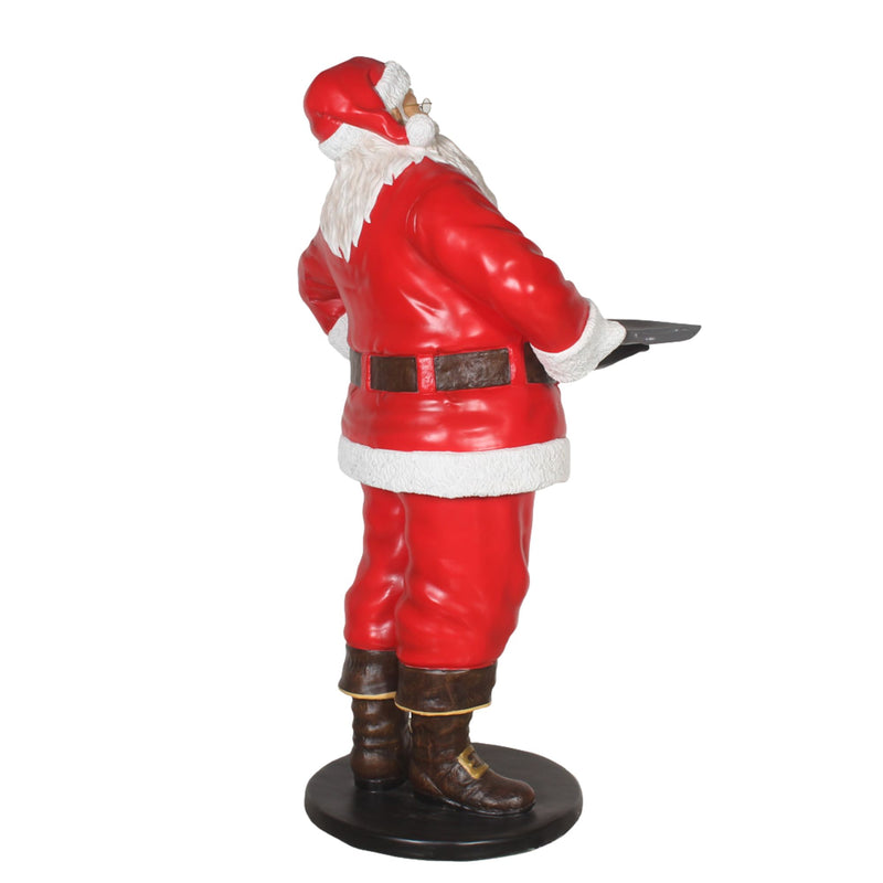 6ft Standing Santa with Baking Tray Commercial Christmas Display Prop