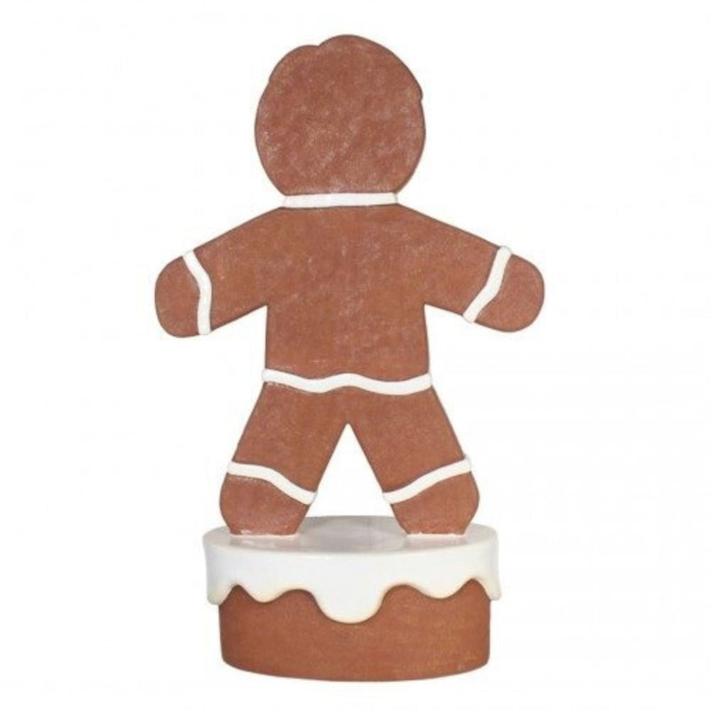 2m Festive Gingerbread Dad Commercial Christmas Display Prop