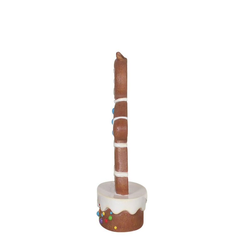 1.37m Festive Gingerbread Boy Commercial Christmas Display Prop