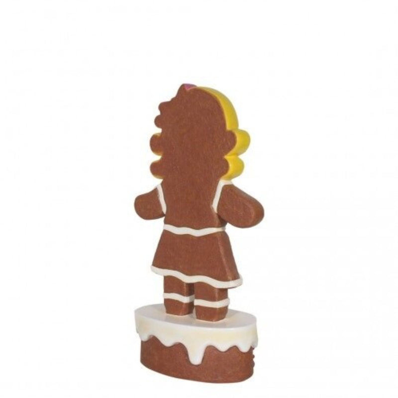 1.37m Festive Gingerbread Girl Commercial Christmas Display Prop