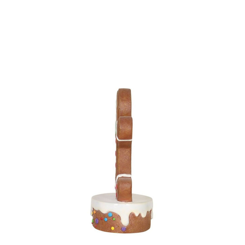 3ft Festive Gingerbread Boy Medium Commercial Christmas Display Prop