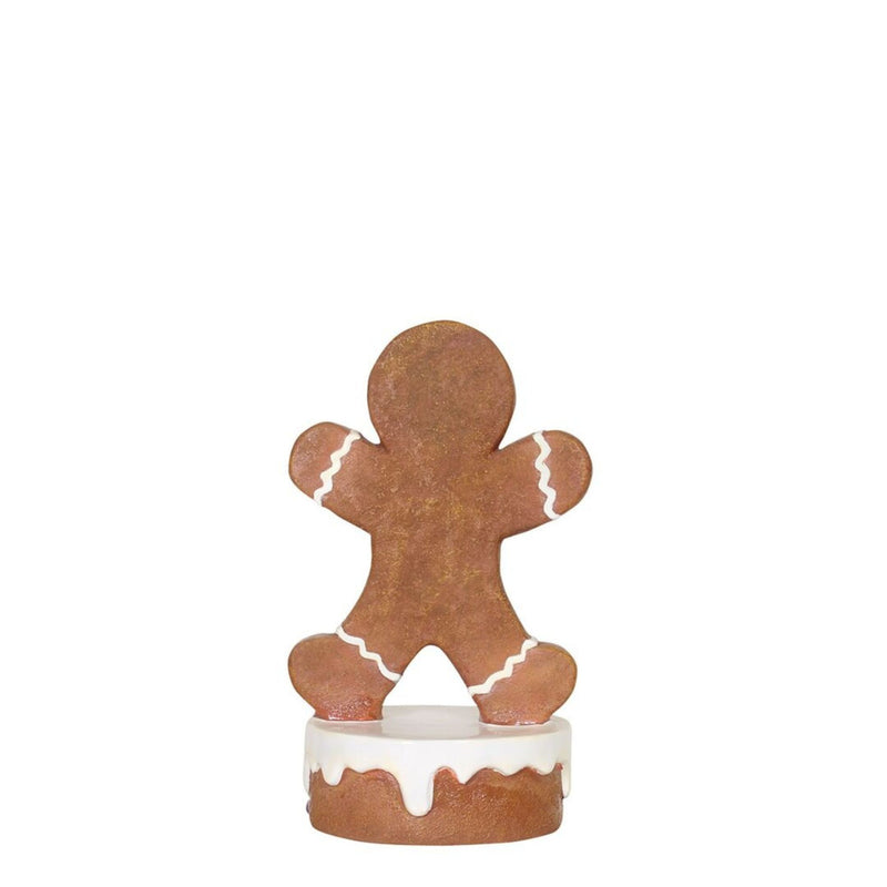 3ft Festive Gingerbread Boy Medium Commercial Christmas Display Prop