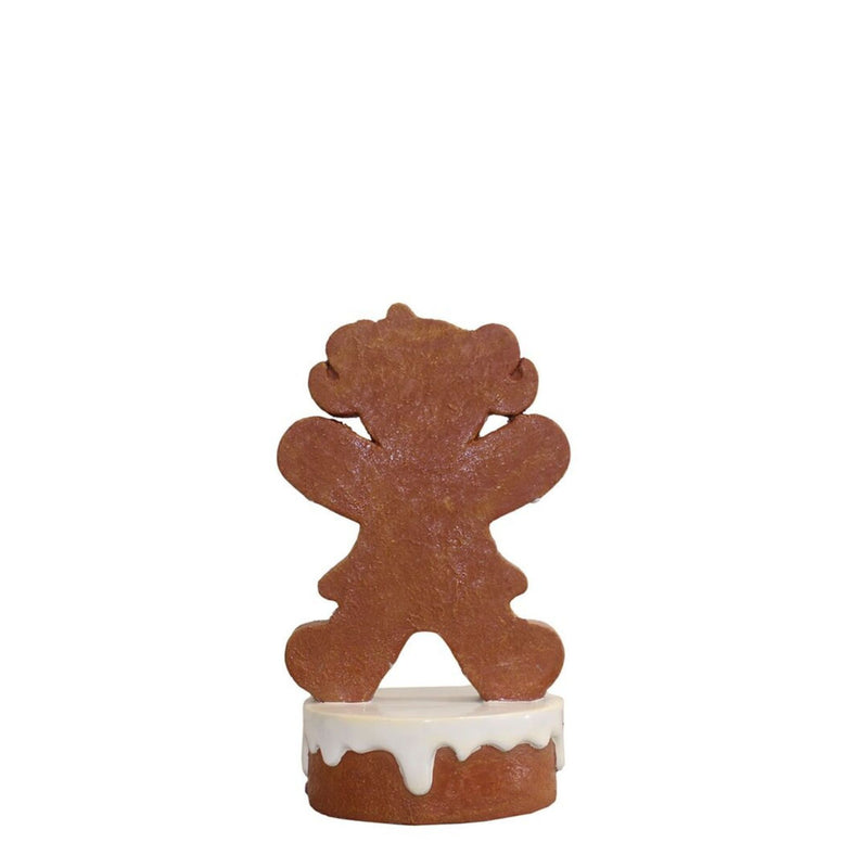 3ft Festive Gingerbread Girl Medium Commercial Christmas Display Prop