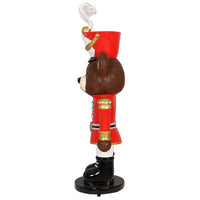 1.5m Cute Teddy Bear Nutcracker Commercial Christmas Display Prop - 4