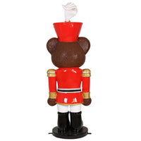 1.5m Cute Teddy Bear Nutcracker Commercial Christmas Display Prop - 5
