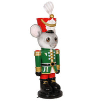 1.5m Sweet Mouse Nutcracker Commercial Christmas Display Prop - 3