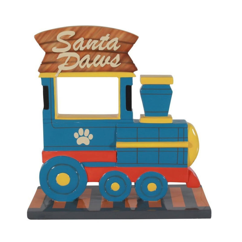 1m Santa Paws Train Commercial Christmas Display Prop
