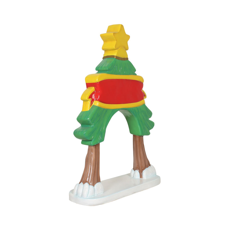 1m Christmas Tree Santa Paws Archway Commercial Christmas Display Prop