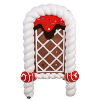 90cm Iced Gingerbread Mail Box Commercial Christmas Display Prop - 4